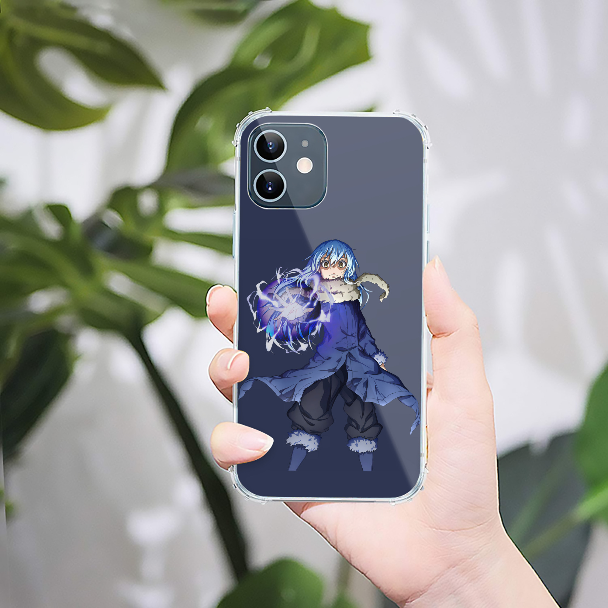 （画像用） 転スラ Regarding Reincarnated to Slime 【iPhone 12シリーズ対応】透明スマホケース（クリアソフトケース）